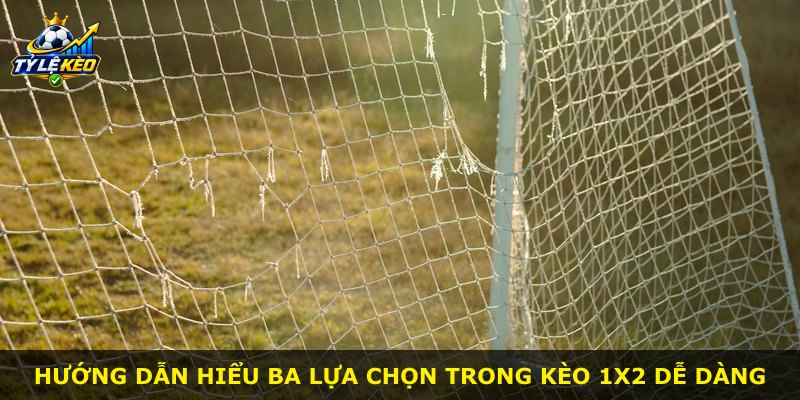Hướng dẫn hiểu ba lựa chọn trong kèo 1x2 dễ dàng