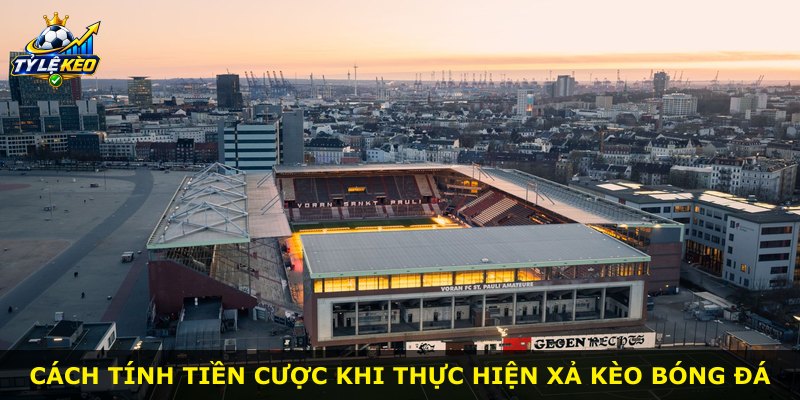 Cách tính tiền cược khi thực hiện xả kèo bóng đá
