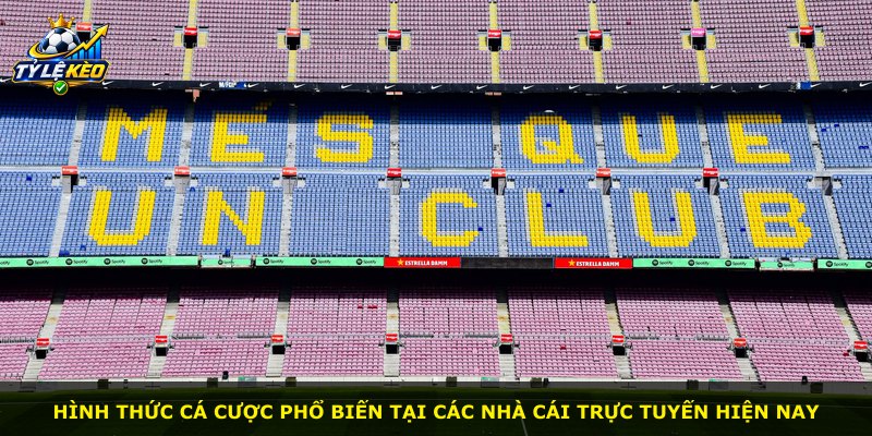 Hình thức cá cược phổ biến tại các nhà cái trực tuyến hiện nay