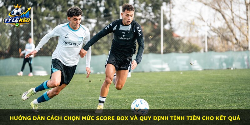 Hướng dẫn cách chọn mức Score Box và quy định tính tiền cho kết quả