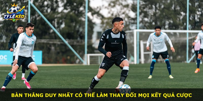 Bàn thắng duy nhất có thể làm thay đổi mọi kết quả cược