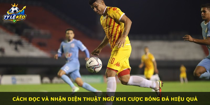 Cách đọc và nhận diện thuật ngữ khi cược bóng đá hiệu quả